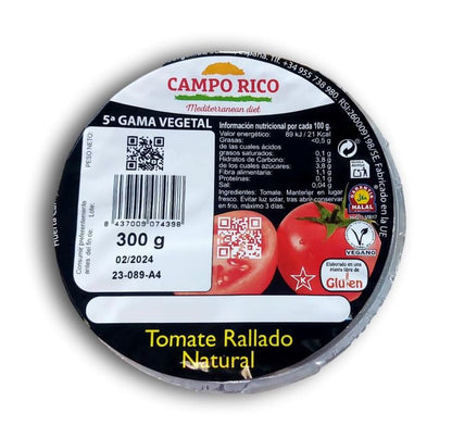 Tomate Natural rallado